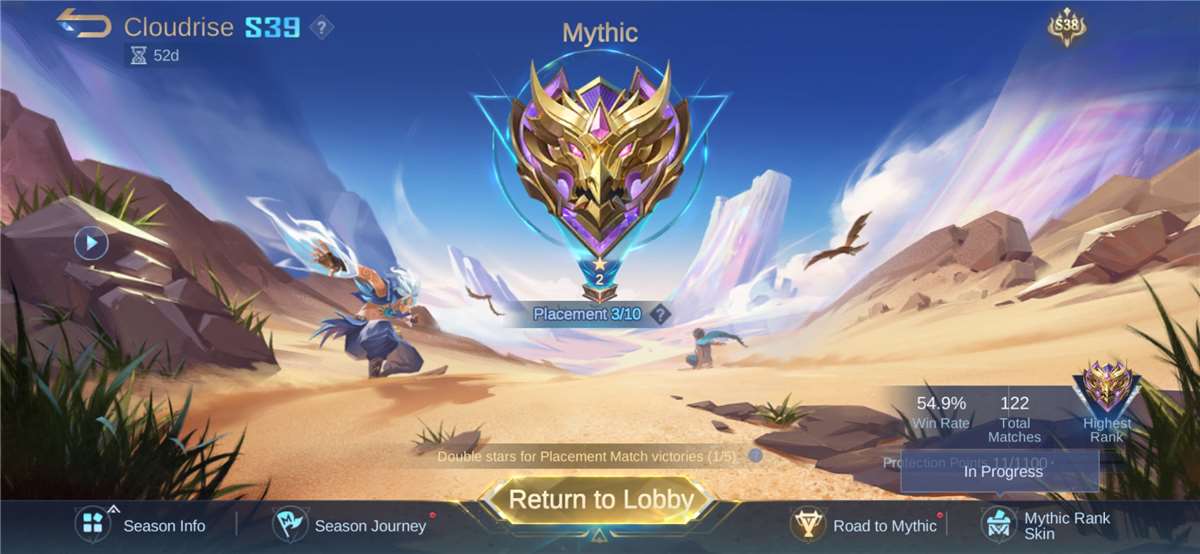 Game account sale Mobile Legends